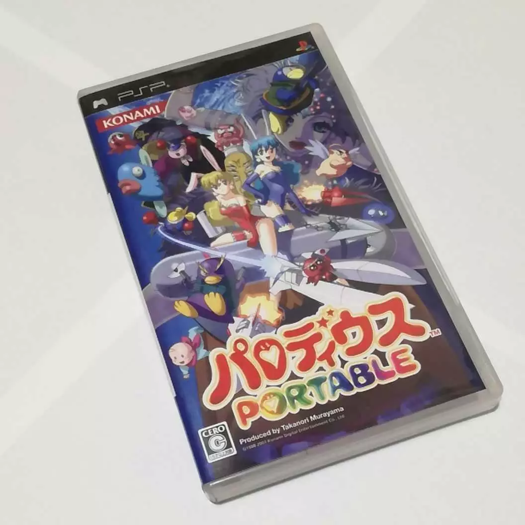 PSP Parodius Portable Shooting Game Sony PlayStation Portable