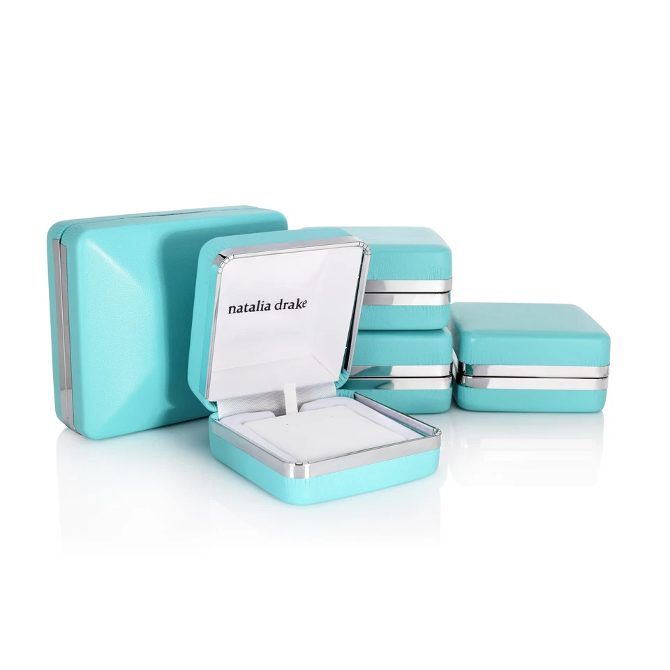 2 Cttw Black and White Diamond Solitaire Halo Stud Earrings for Women - Image 4 of 4