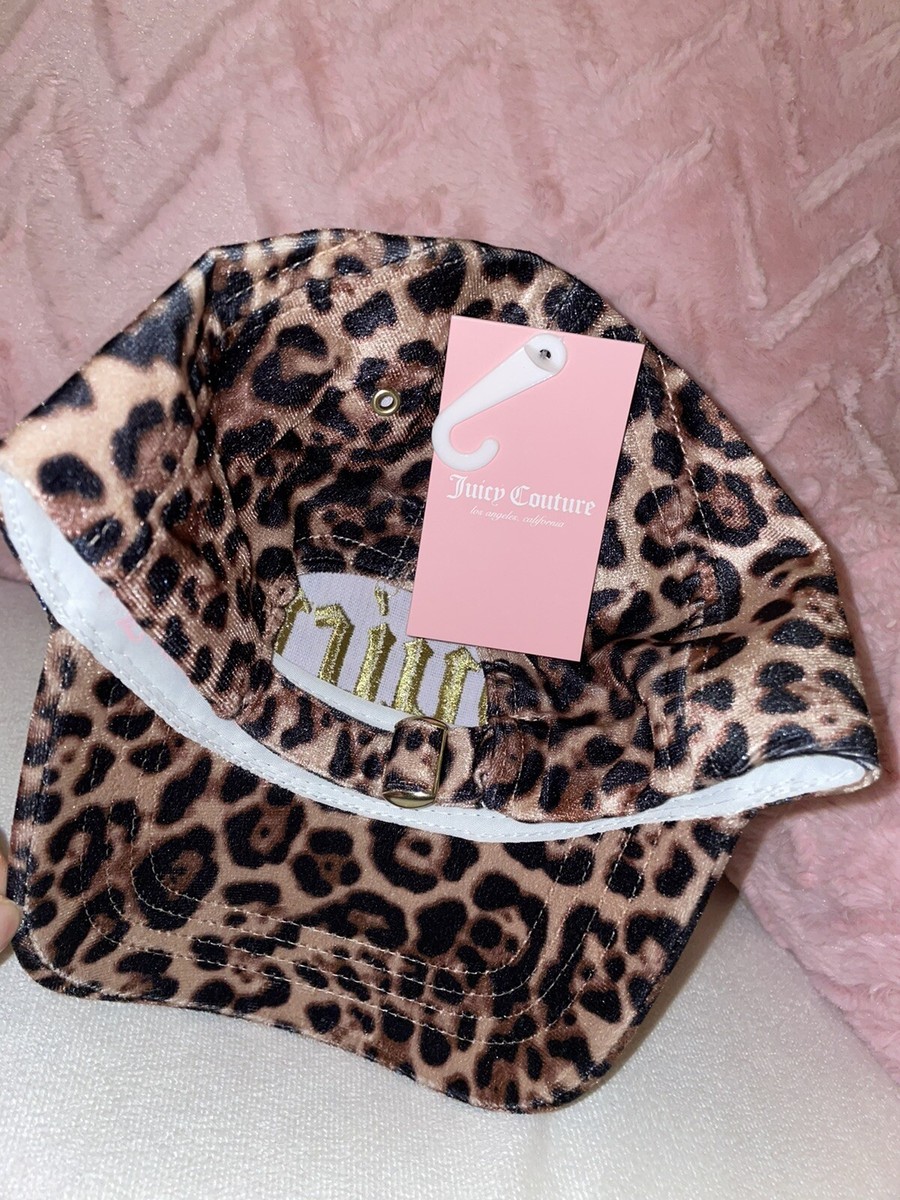 JUICY COUTURE★Leopard Velvet cap JC251 s-l1200.jpg
