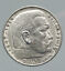 thumbnail 1  - 1935F Germany 2nd President Paul von Hindenburg Silver German 5 Mark Coin i91728