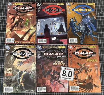 OMAC Project #1 - #6 Full Set VF 8.0 - Buy 5 for Free Ship! (DC, 2005) WD