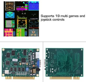 Arcade jamma kitVGA Arcade Classics Horizontal 19 in 1 DIY Kit for 1 player