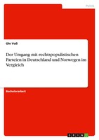 Ole Voß | Der Umgang Mit Rechtspopulistischen Parteien In Deutschland Und...
