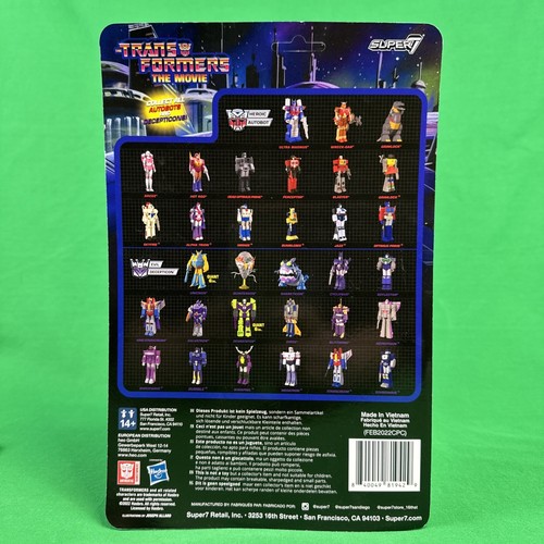 Transformers The Movie ReAction Super7 Unicron - Picture 3 of 4
