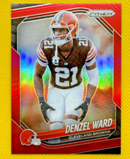 Denzel Ward #90 [Red] 2025 Panini Prizm NFL