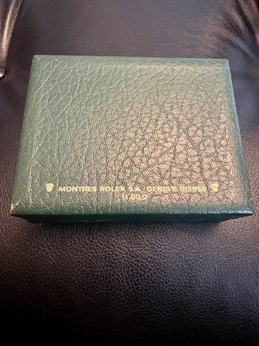 Rolex 50 Year Anniversay Vintage Coffin Watch Box 1926/1976 | eBay