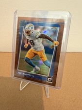2021 Panini Donruss Optic - Rated Rookie Tre' McKitty #284 Bronze Prizm (RC)