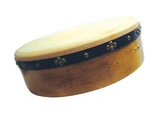 Waltons Irish Music 15 Inch. Tunable Aged Oak Bodhran With Beater