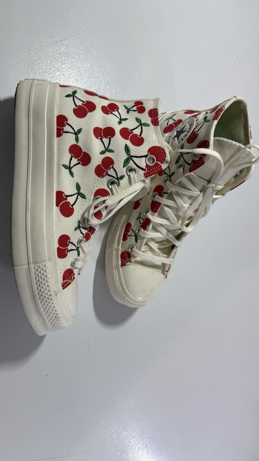 Converse Chuck Taylor All Star Hi Top Sneakers Black/Blue/Cherry, Size 8US thumbnail 5