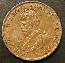 1933(m) Australia George V Penny