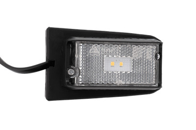 DOBPLAST DPT15 LED weiße Universal-Begrenzungsleuchte mit Halter