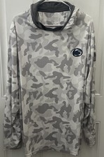 Penn State Nittany Lions Gray Digital Camouflage Colosseum OHT Hoodie Men 2XL