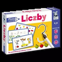 Liczby. Piszę I Zmazuję. Kapitan Nauka Wyd. 4 Kapitan Nauka - Gry