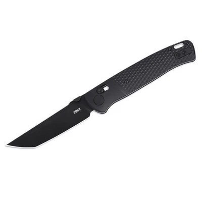 CRKT Counterpart Blackout mit D2-Tantoklinge, G10-Griff schwarz, Crossbar-Lock
