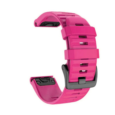 For Garmin Fenix 3 5X 6 Pro 6X 7 7X Sapphire Quickfit Silicone Watch Band Strap