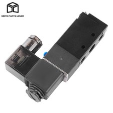 12V DC Solenoid Operated Air Valve 1/4" 5 Way 2 Position Durable