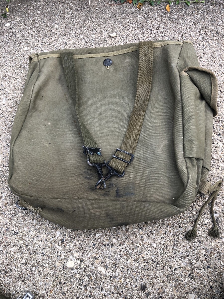 WW2 US Military ARMY WWII US M36 officer Musset Bag pack Haversack