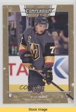 2017-18 Upper Deck Compendium Gold Brad Hunt #814 READ bg1