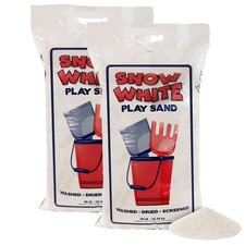 50 lb Play Sand - 2 Pack, Finely Graded, Washed, Ideal for Kids' Art  Sandbox