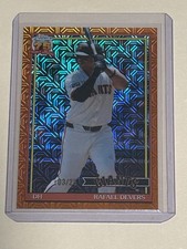 RAFAEL DEVERS 2026 TOPPS CHROME 75TH ORANGE MOJO REFRACTOR /25 SSP GIANTS