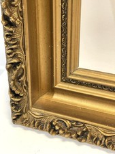 Antique Gold Gilt Picture Painting Frame Fits 13 X 15 3/4