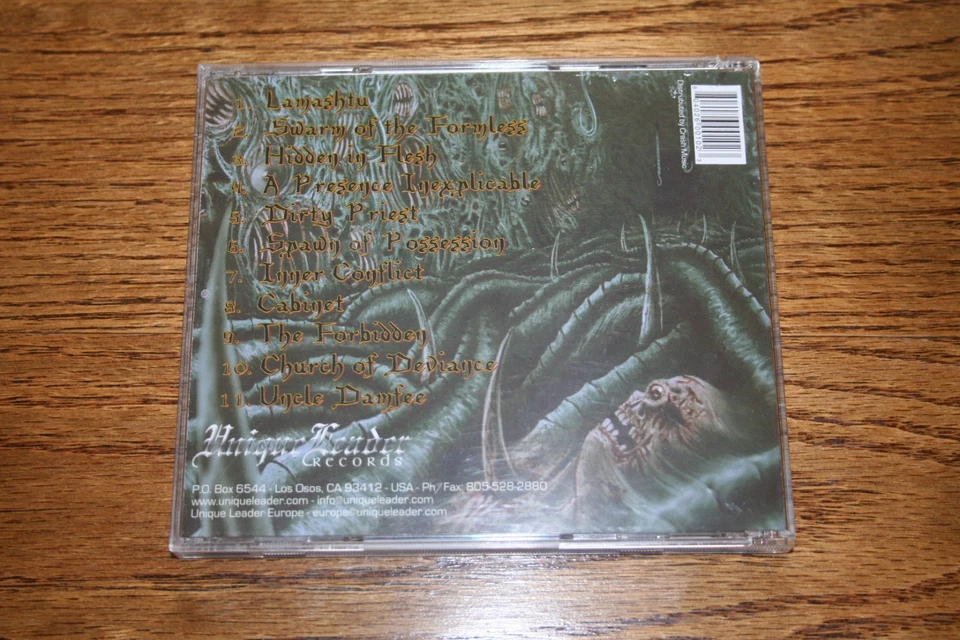 SPAWN OF POSSESSION-" CABINET" CD 1ST PRESS 2003 - Bild 3 von 3
