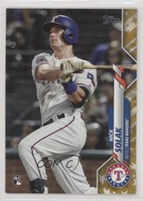 2020 Topps Gold Stars Nick Solak #166 5y5