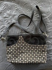 Danny K Beverly Hills Crossbody Purse Muted Geometric Tapestry Made In USA