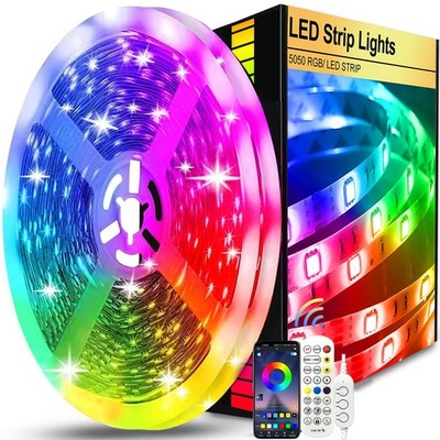 LED Streifen 5m RGB USB Fernbedienung Musik-Synchronisation Timer Farbwechsel