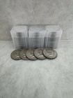 Kennedy 40% silver Half Dollar 50C Circulated Coins Lot in Plastic Tubes