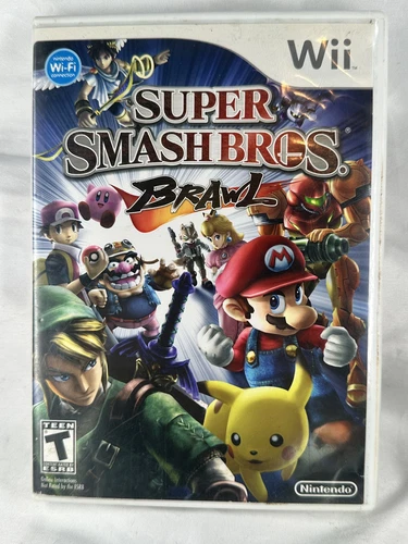 Super Smash Bros. Brawl Nintendo Wii Game Complete video game