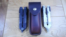 Gerber MP600 or Diesel multi tool leather sheath. Sheath only. Ranger star snap.