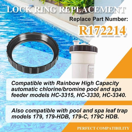 For Pentair Rainbow Inline Chlorinator HC Lock Ring 172214 R172214 - Picture 3 of 9