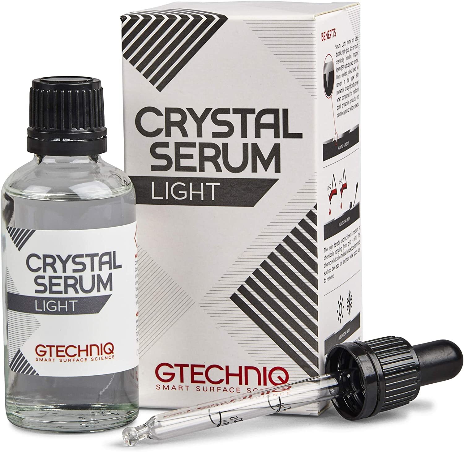 Gtechniq Light Ceramic Coating Crystal Serum Protect Paintwork High Shine 50mL