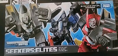 Transformers United Takara Tomy Seekers:elite Ramjet Dirge Thrust 3pack Rare 