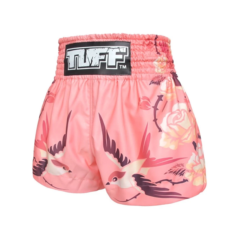 Boxing Muay Thai Shorts Women Girls Kick Martial Arts Training Gym Clothing T... - Image 2 of 4