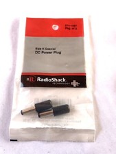 Radio Shack 2741567 SIZE K Coaxial DC Power Plug 2Pks NOS
