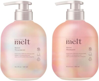 Melt Creamy Melt Moist Shampoo Conditioner 480ml each Fresh