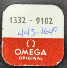 NOS Genuine Omega Cal. 1332 Watch Setting Set Lever Part 9102 - SEALED  443-1649