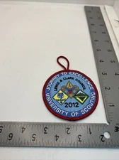 2012 Lewis & Clark Council University of Scouting BSA Boy Scouts EC-832V