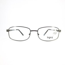 Legacy MM4006 GM Gunmetal Rectangular Mens Eyeglasses 55[]17 150 mm