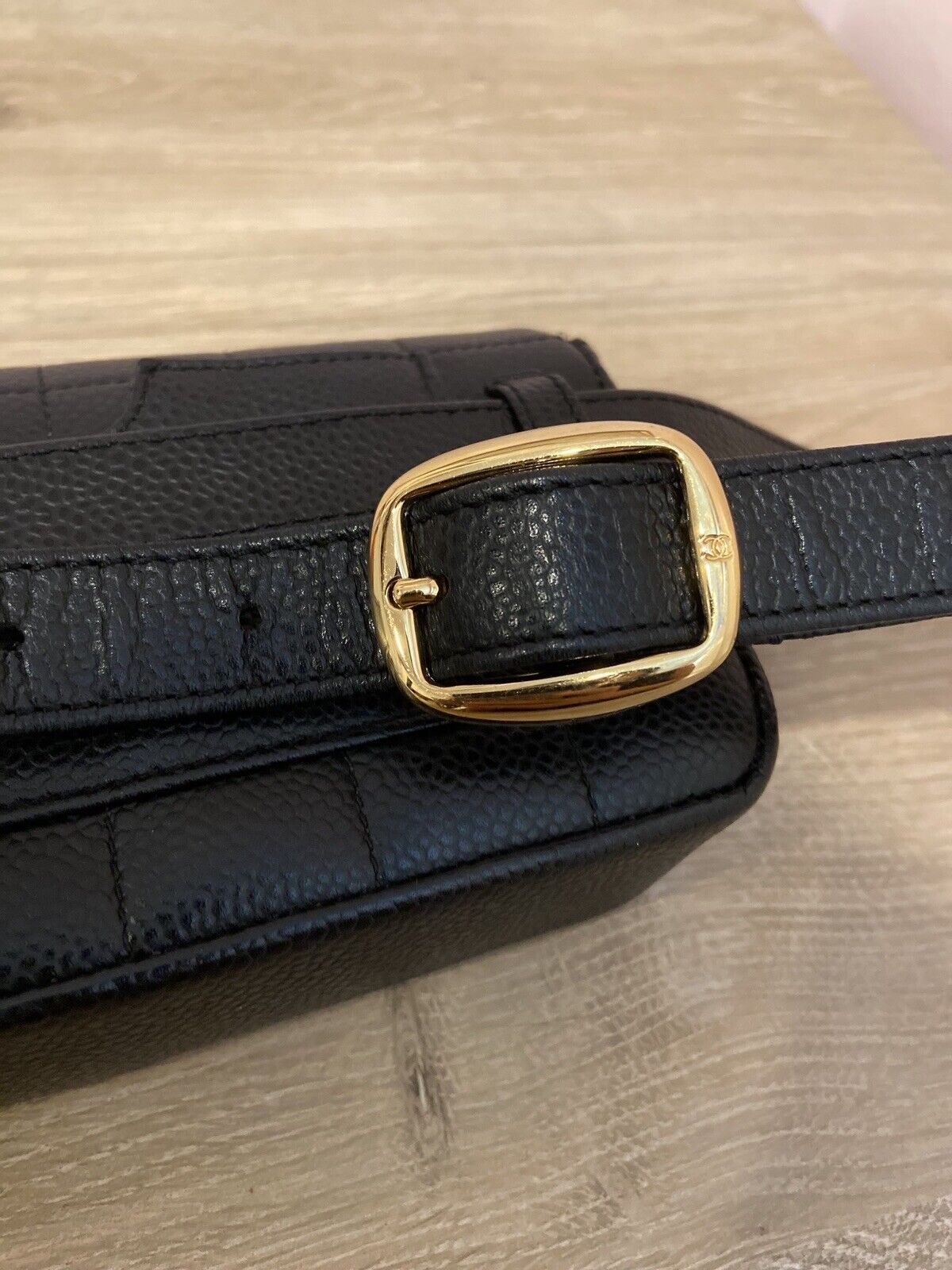 Chanel Quilted CC Belt Bag - Black Waist Bags, Handbags - CHA866651