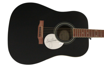 Brian Johnson AC/DC Signed Autograph Full Size Gibson Epiphone Guitar w ...