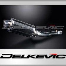 Honda Cbr600 F4i 2001-2006 Slip On 9 Oval Carbon Exhaust Muffler Kit