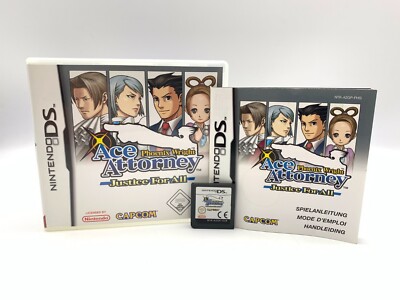 Phoenix Wright - Ace Attorney: Justice for All (Nintendo DS) + Anleitung & OVP