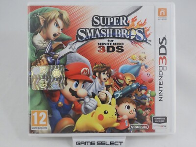 Super Smash Bros FOR nintendo 3ds 2ds ds 3d pal - - Original Complete