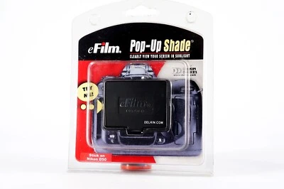 Delkin Film Pop-Up Shade Hood for NIKON D50 LCD Screen DND50-D - image 1 of 4