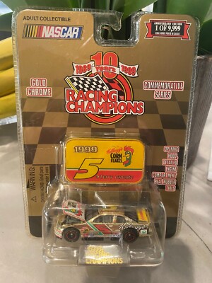 1999 Racing Champions Gold Chrom 1 of9, 999 #5 Terry Labonte Kelloggs Corn Flake