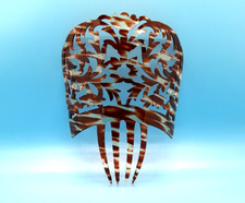 Vintage Mantilla Celluloid Peineta Tortoiseshell Spanish Hair Comb