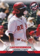 2023 Louisville Bats Chuckie Robinson RC Rookie Cincinnati Reds Minor League